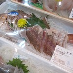 菅原鮮魚 さかた海鮮市場本舗 - 庄内産　天然鯛　お刺身