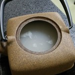 蕎麦処 一休 - ドロドロタイプの蕎麦湯(H28.5.10撮影)