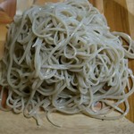 蕎麦処 一休 - 月山寒晒し蕎麦(出羽香り)大盛￥1350の十一蕎麦(H28.5.10撮影)