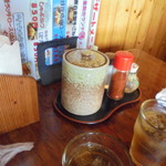 とんかつぼたん - 調味料