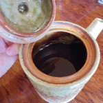 とんかつぼたん - 卓上のソース