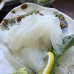 アオリイカ刺身　700円