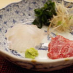 青空 - 真子鰈とナガスクジラの尾の身