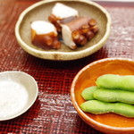 青空 - 枝豆と蛸