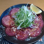 焼肉マルイシ - 牛タンネギ塩～最悪のタンでした