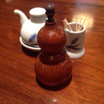 浅草むぎとろ - 壺には青のりがないってます