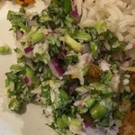 酒上り - メンルン(ココナッツと野菜の和え物)