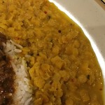 酒上り - レンズ豆のカレー