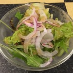 酒上り - セットの野菜サラダ