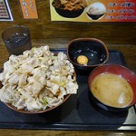 爆肉丼の店 七色 - 爆肉丼 肉米増し