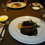 フレンチレストラン にき亭 そごう横浜店 - 【6月】さすがにき亭のメイン！今回もぶ厚いステーキ＆トロトロのフォアグラ♡