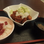 Shabushabukosen - 鶏のから揚げおろし餡ランチ800円