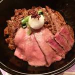 神楽坂 翔山亭 黒毛和牛贅沢重専門店 - 松・アップ。