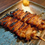 Sumibi Yakitori Katsumi - 皮　１５０円