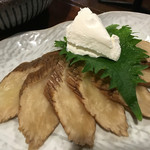北の海鮮ろばた　魚吉 - いぶりがっこチーズ。クリームチーズかな
美味(^_^)