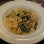 cafe MONZA - 自家製バジルのじゃがいもといんげんのジェノベーゼソーススパゲティ