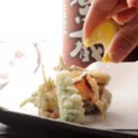 明石蛸の天麩羅