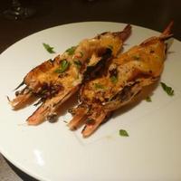 炭焼きステーキとワインobiobi - 天然海老　アメリケーヌソース
