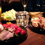 SUPER SUPPER CLUB - 乾杯前にフードも