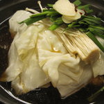 中根食堂 - 串揚げ 旬の手作り料理 中根食堂：博多風モツ鍋 