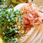 豆腐と舞茸天のぶっかけ「あっぷ図」