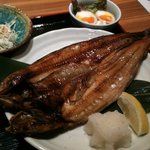 Sumibiyaki To Nabe Ryouri Tachibana - ８００円ランチ！超・特大ほっけ焼き！