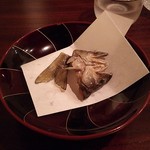 稲荷町髙はし - 鮎の頭と尾の炙り