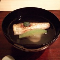 稲荷町髙はし - 鮎と冬瓜のお椀