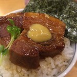 らーめん いまるや - 角煮ご飯【料理】