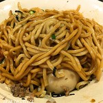 和風鰻麺八幡屋 - 2016　特選混ぜそば　混ぜた状態