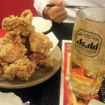 古武士 - から揚げ＆ブラックニッカ（クリア）ハイボール