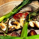 レストラン タケウチ - （2016.6）赤座海老♡