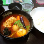 SAMA - チキンカリー990円！