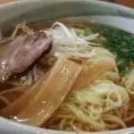 中華料理平松 - 醤油ラーメン@￥550+大盛り￥90