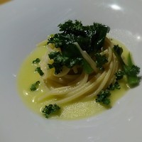 メルモーゾ ダ ドロカワ - ほうれん草のパスタ