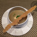 鉄板焼　銀明翠 - 新生姜のスープ