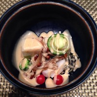 鉄板焼　銀明翠 銀座 - 野菜サラダ