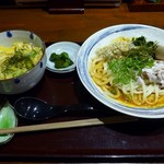 さち - 冷やし坦々うどんセット