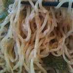 麺屋 菜々兵衛 - 【2010年10月】つけ麺の麺のアップです。