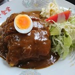 Kadoya Shokudou - カツカレー(小盛)600円