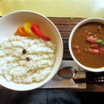 スプーンソング - チキンのサンバルカレー(980円)