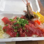 Maguro Brothers - 中トロ丼＋甘エビ（ボタン海老）