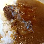 肉焼亭　うしのすけ - 肉焼亭 うしのすけ ＠本蓮沼 ランチ 牛すじカレー アップ