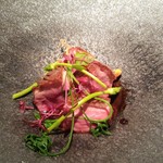 エクアトゥール - シャラン鴨 アスパラ