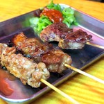 肉の店 鳥吉 - 串焼き各種￥90