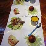 屯 かおす - 前菜４種ｘ２