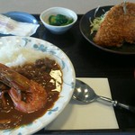 刺身和食 旭屋 - 漁師風海の恵みカレー　1,680円