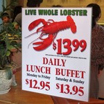 Fook Yuen Seafood Restaurant - ランチビュッフェの案内