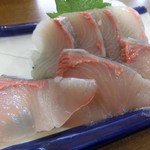 お食事処 渡舟 - かんぱちの刺身