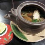 日本料理 花山椒 - 松茸の土瓶蒸し